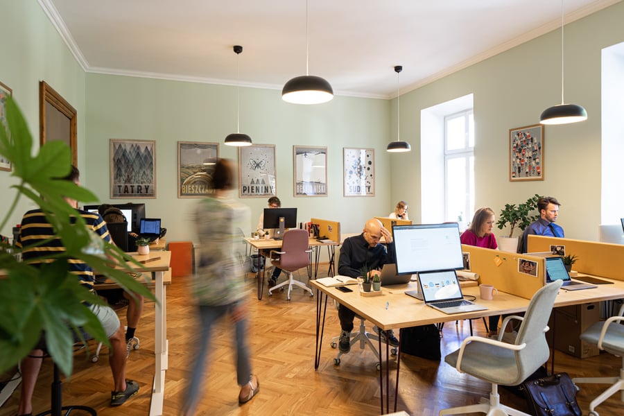 Coworking Space Yolk Workspace and Community in Krakow Poland