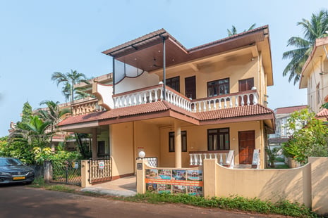 Remote worker stay Villa Calangute Phase 7 in Candolim India