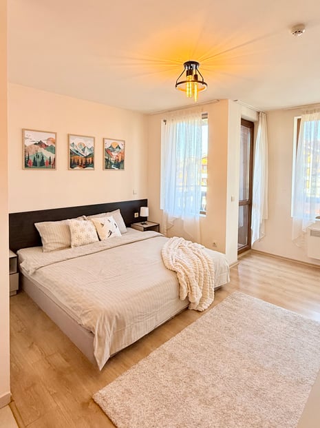 Remote worker stay Encanto Bansko Studio in Bansko Bulgaria