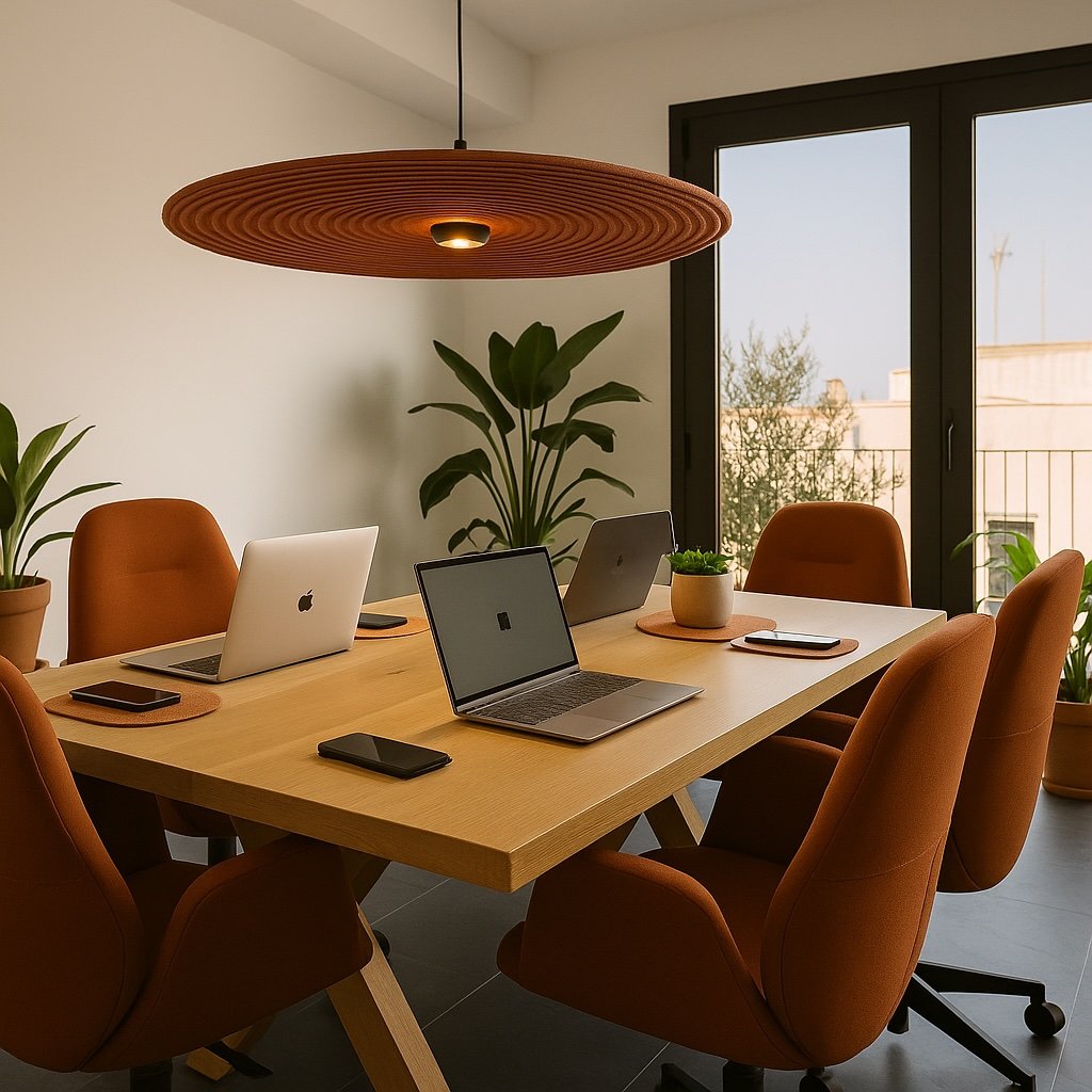 Green Living Coliving Barcelona workspace image