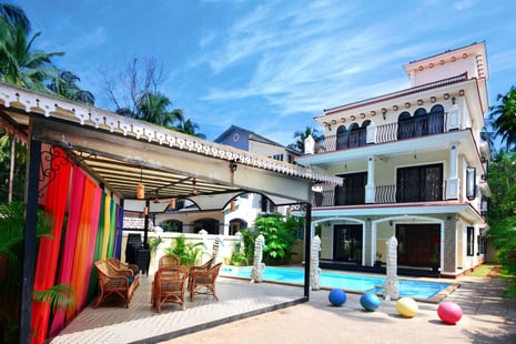 Remote worker stay Villa Calangute 10 in Calangute India