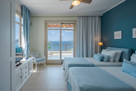 Remote worker stay Ammos Villa SK Place in Chania Greece