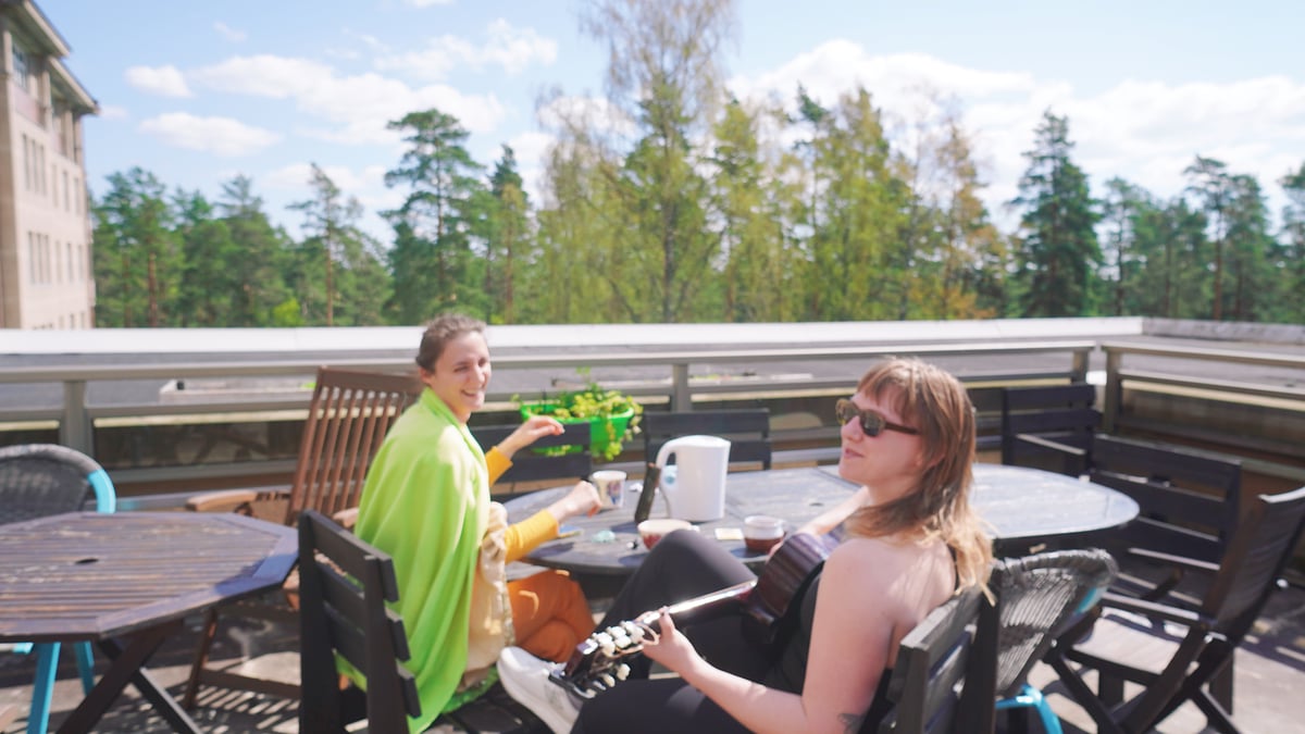 Hotel Raasepori Finland nomad remote 81d65f07-49d4-4e41-a8de-205a7f43c49c_ArtistVolunteersMay25.JPG